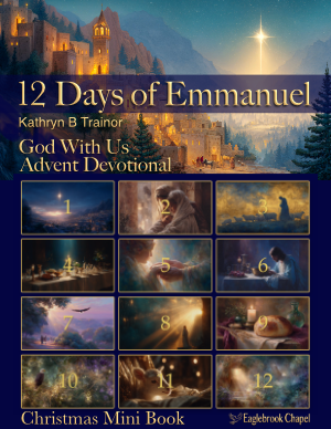 A companion Christmas mini book expanding the themes of Emmanuel—God with us—introduced in the 12 Days of Emmanuel devotional.